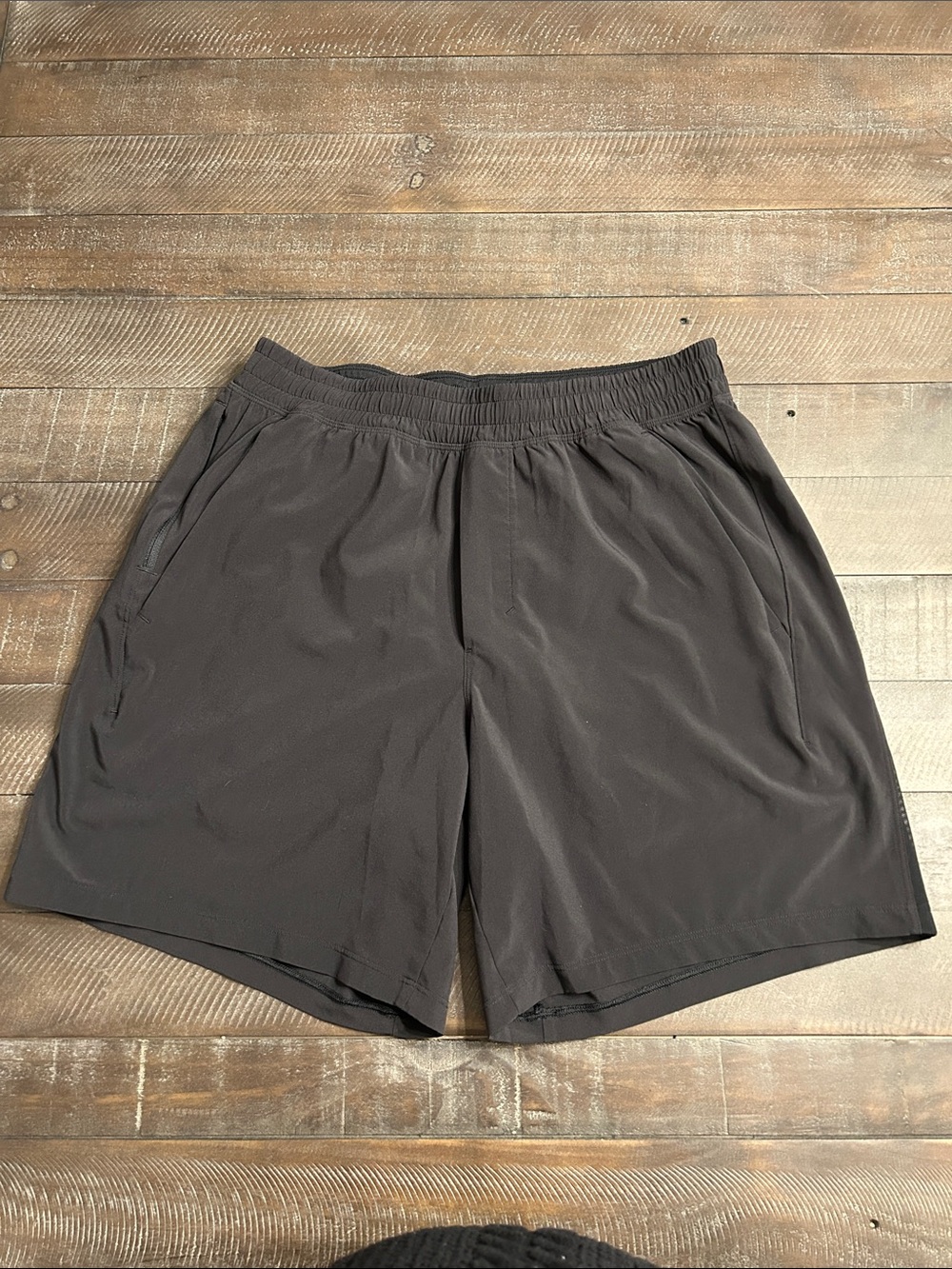 Lululemon Men’s Pace Breaker Black Performance Shorts